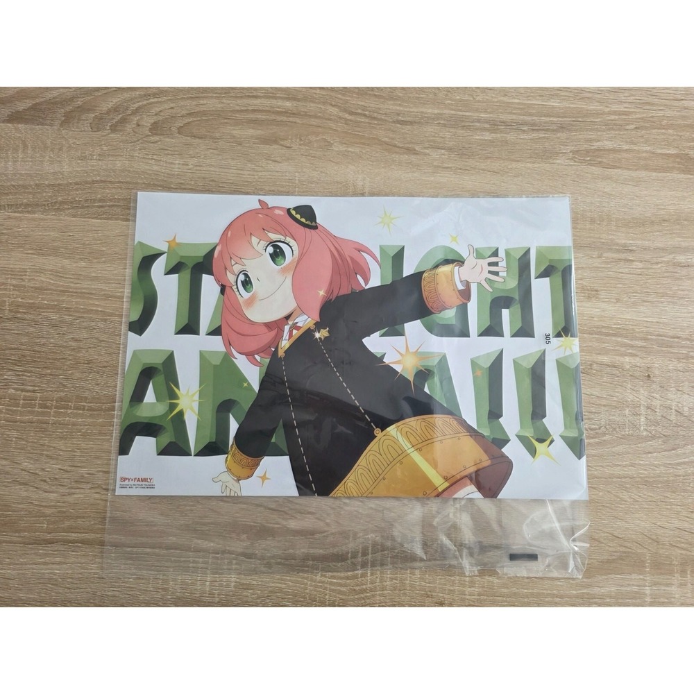 Spy‎ x Family Anya Forger Starlight Anya Anime Poster Art Print Japan Import